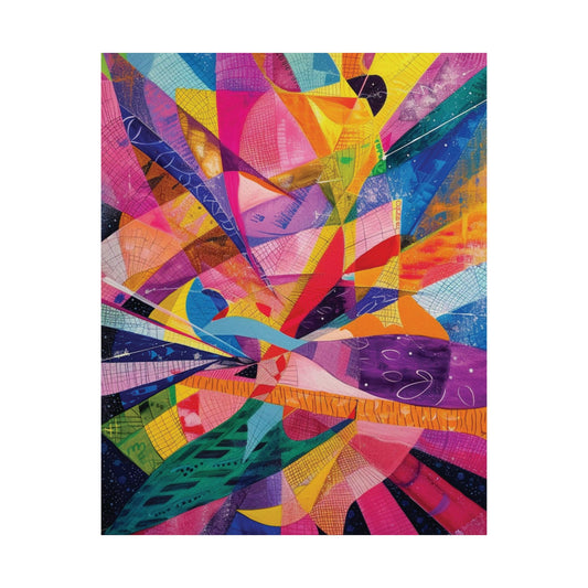 Color Symphony Printed Poster