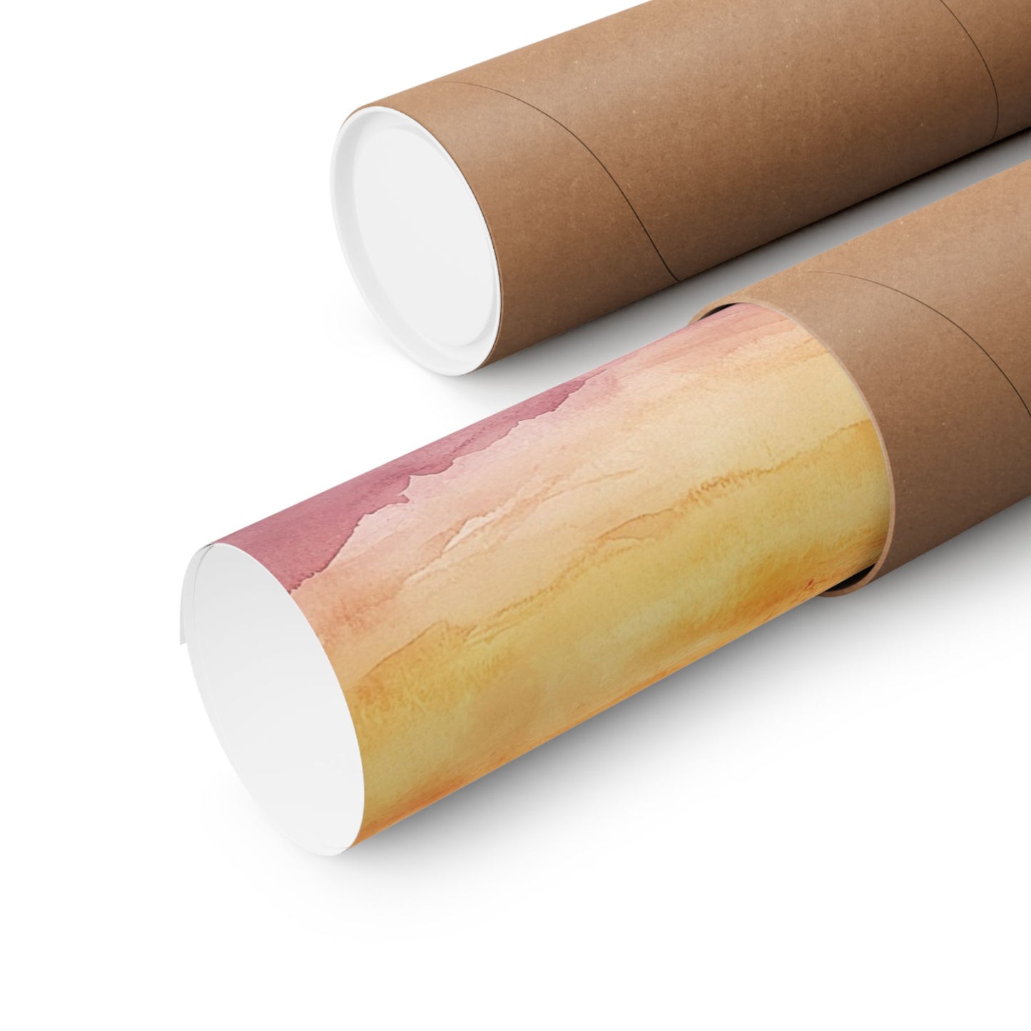258: Golden Hour Horizon Wall Art Poster
