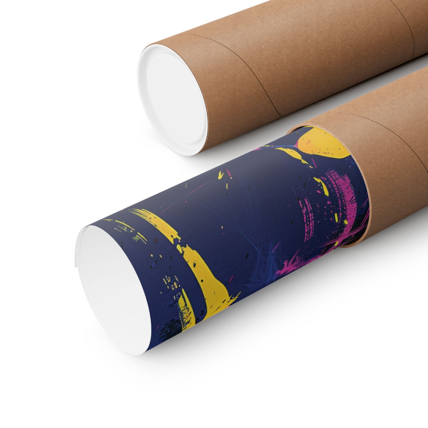 Electric Pulse Printed Poster
