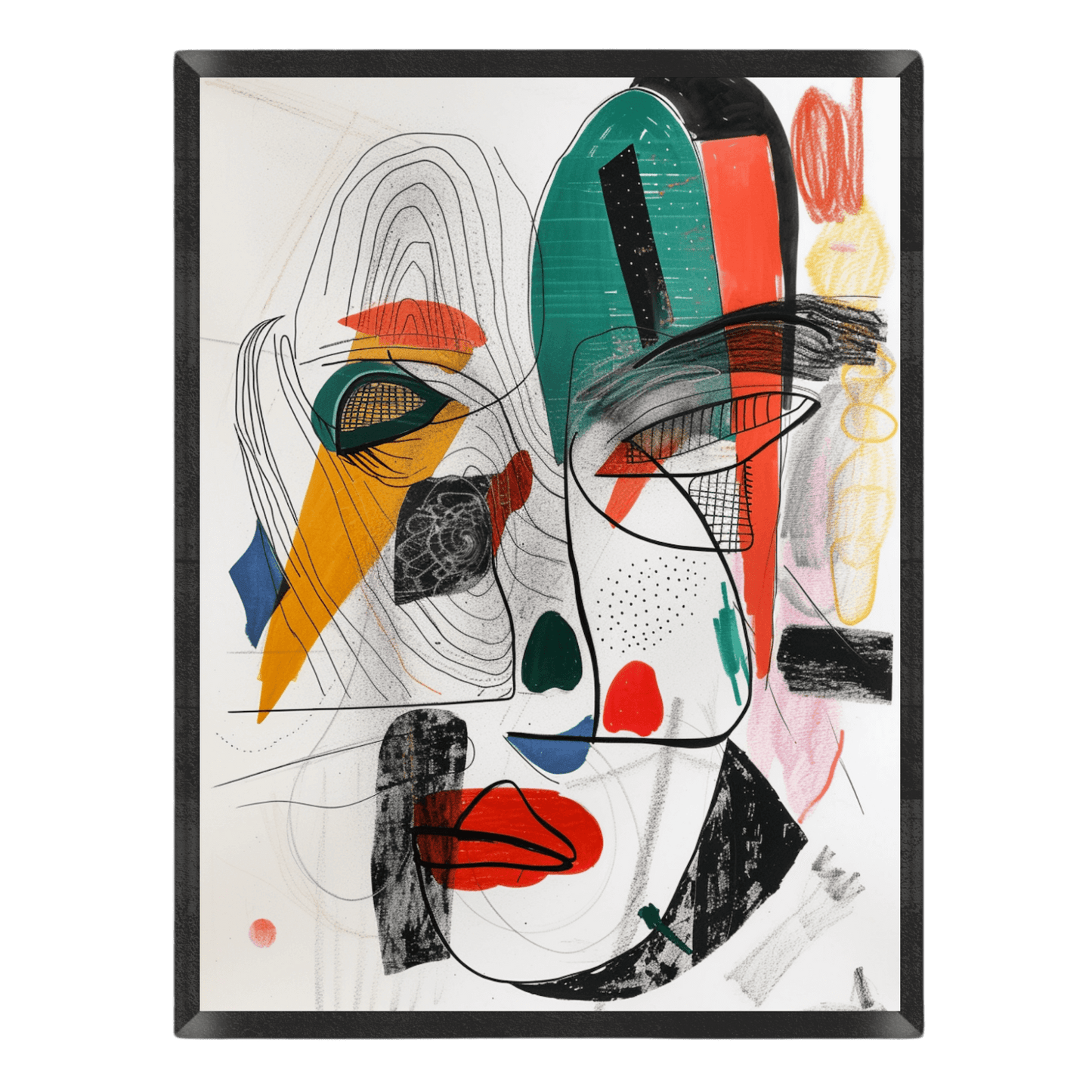 Abstract Face Composition