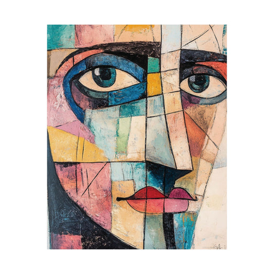 Picasso Style Wall Art Poster