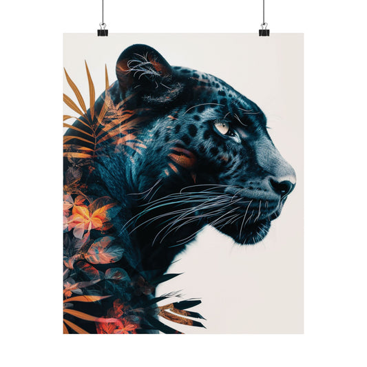Amber Panther Poster