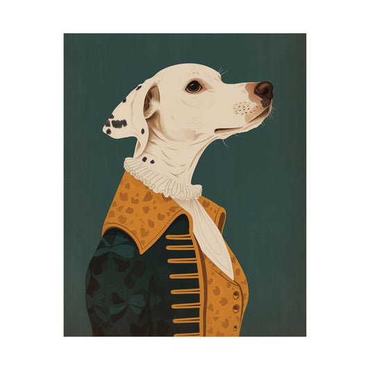 The Regal Dalmatian Printed Poster