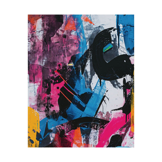 Chromatic Pulse Printed Poster