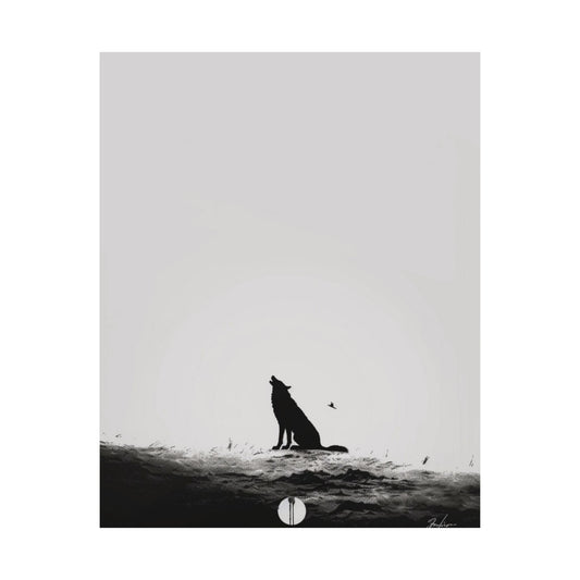 Lone Howl Printed Poster