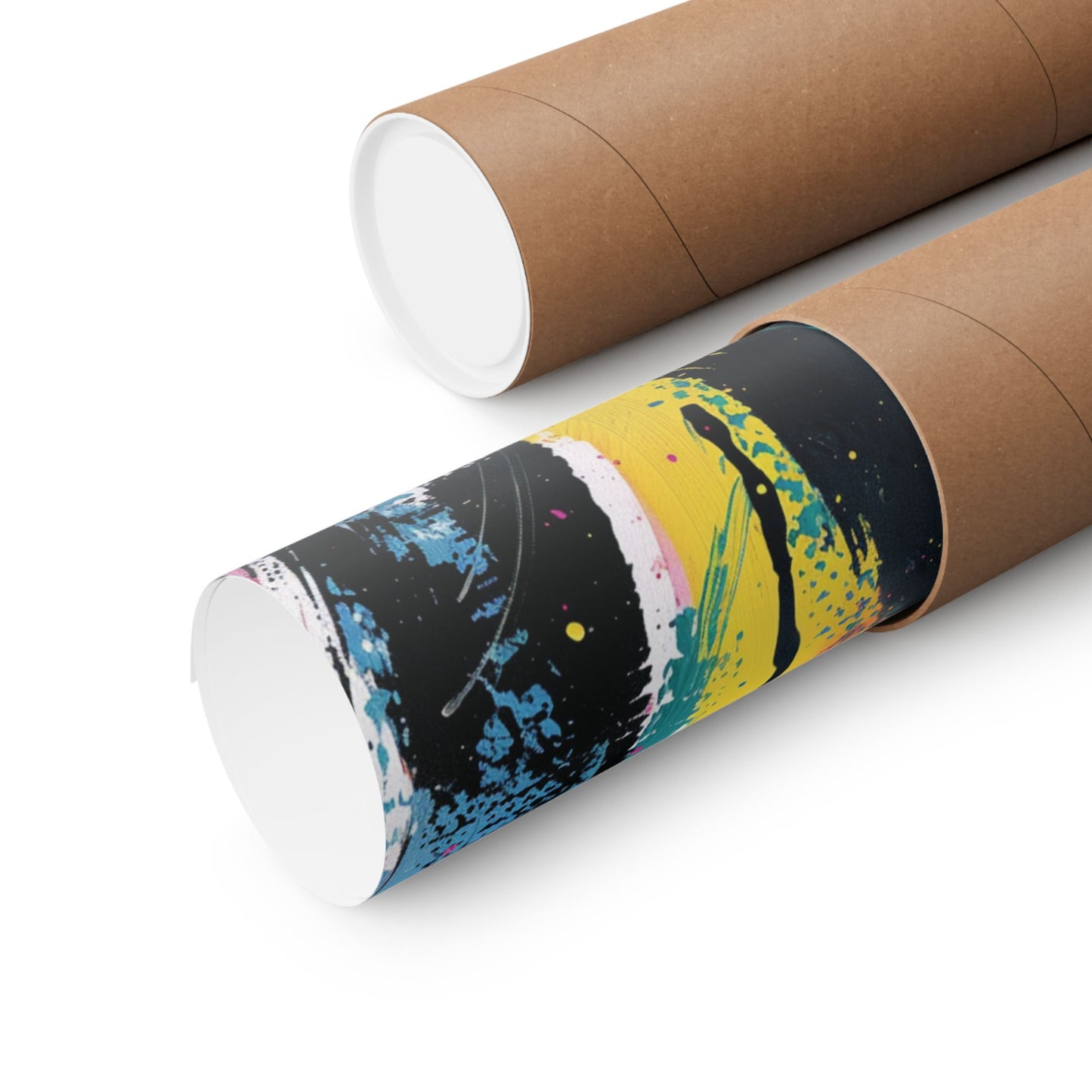 Vivid Flow Printed Poster