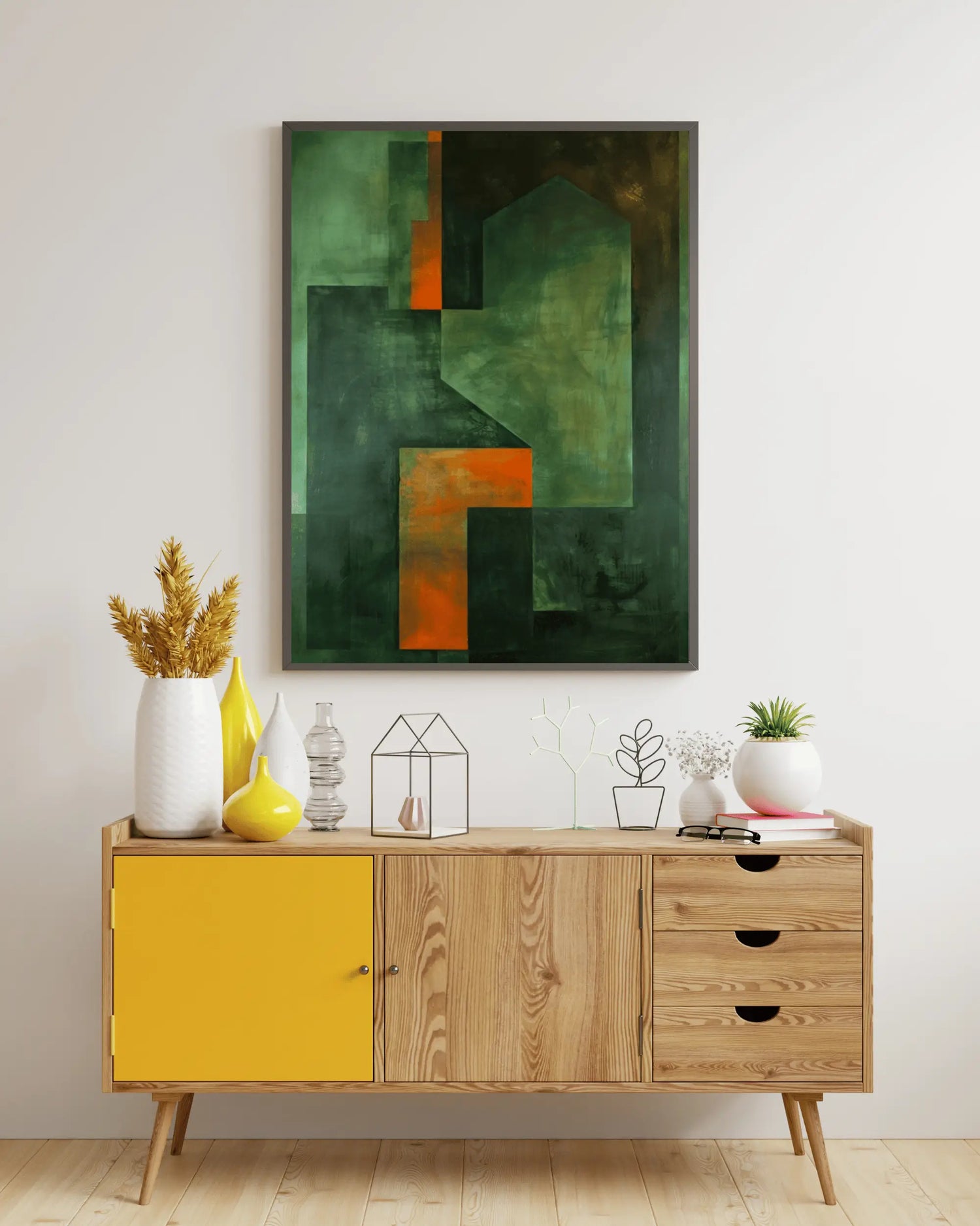 Printed Geometric & Modern Shapes Wall Art Posters