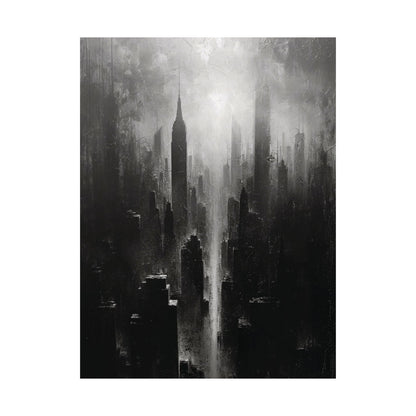 Noir Skyline Poster