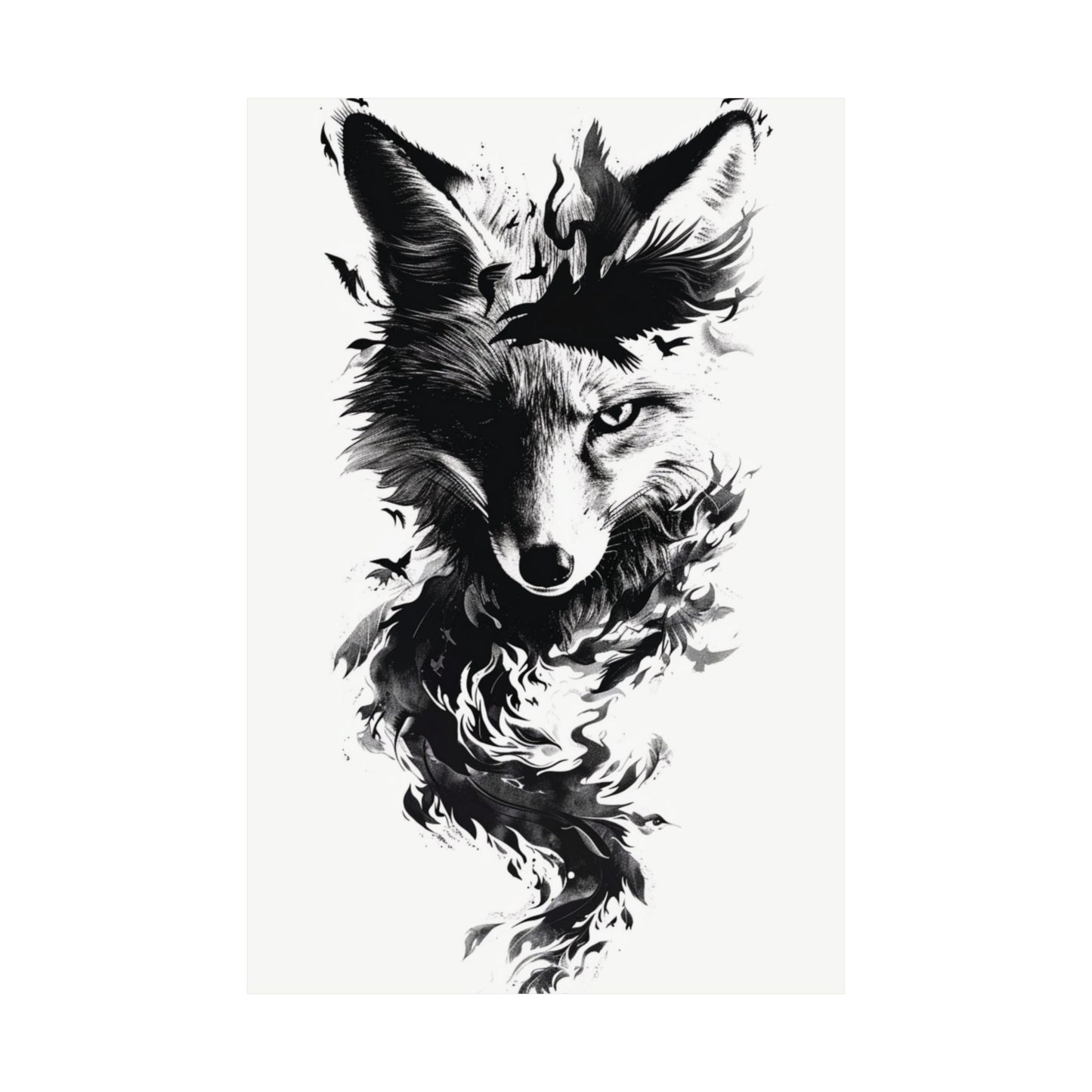 Spirit of the Fox Printed Poster