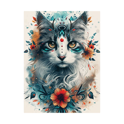 Mystic Cat Poster
