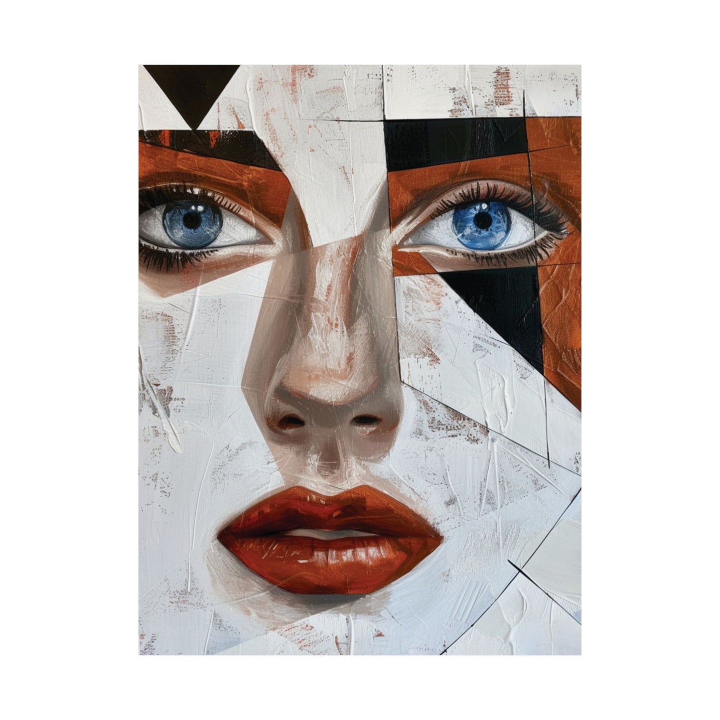 Fragmented Muse Printed Poster
