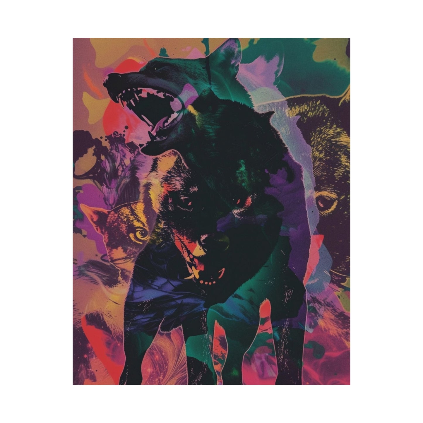 Night Howl Printed Poster