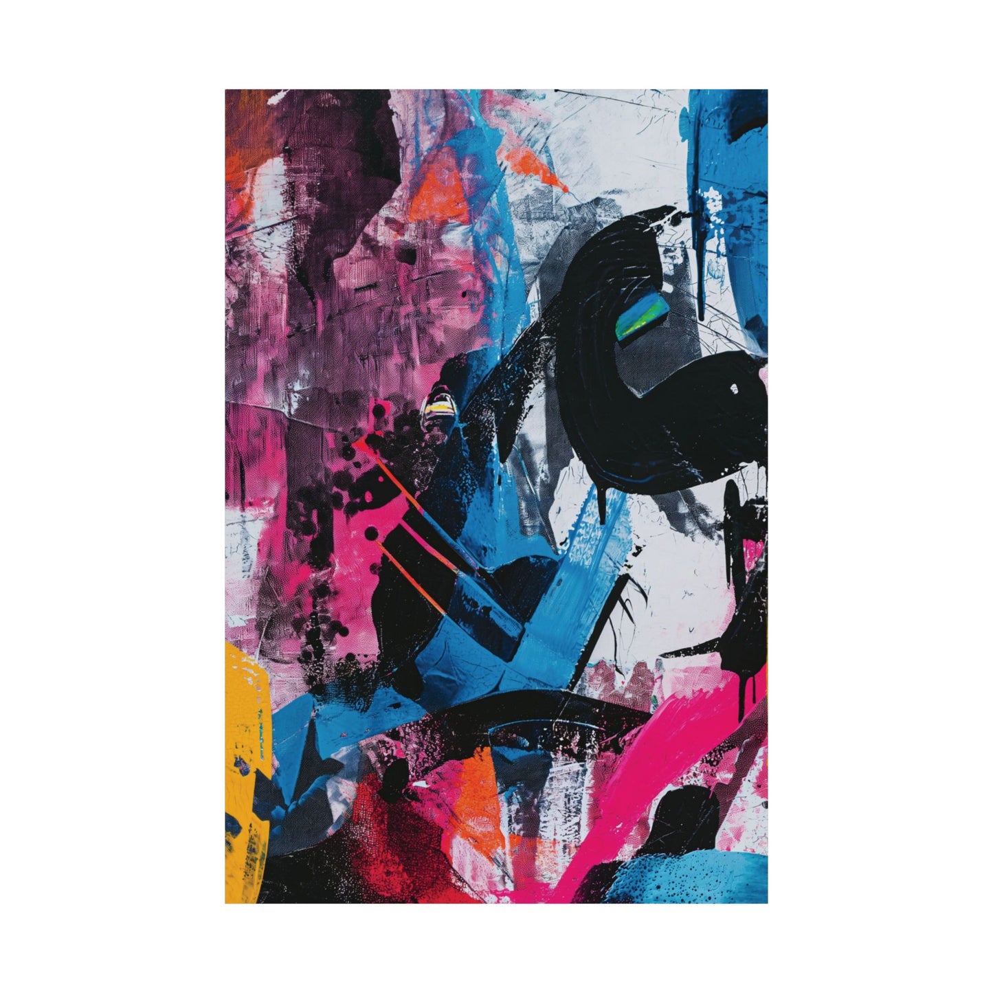 Chromatic Pulse Printed Poster