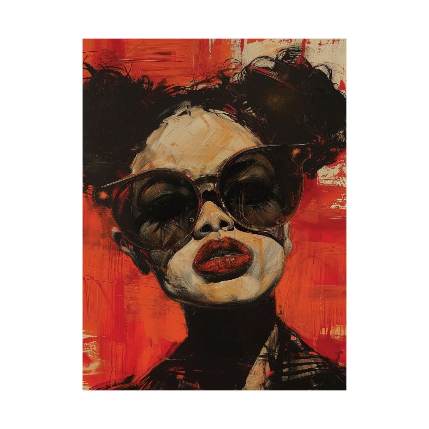 Bold Attitude Printed Poster
