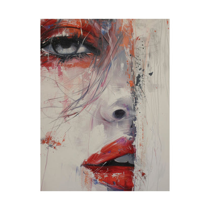 Crimson Gaze Poster