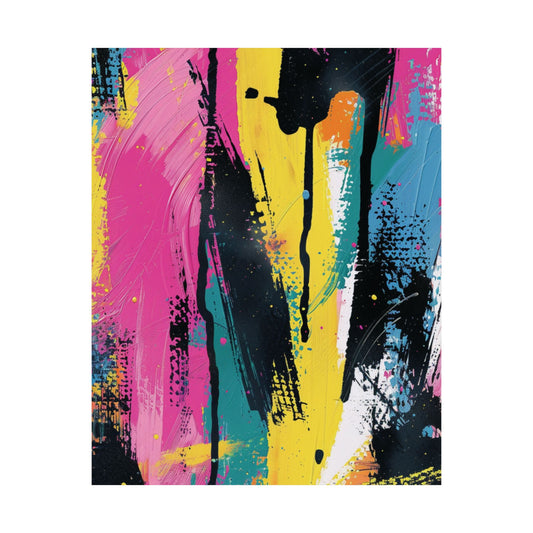 Vivid Flow Printed Poster