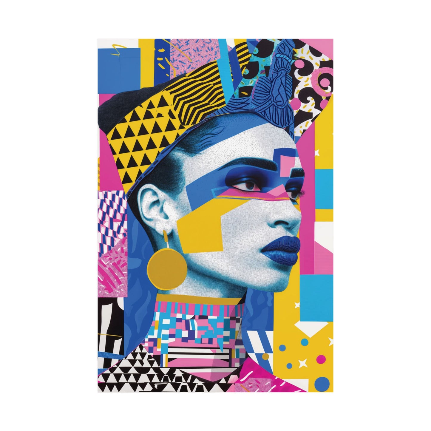 Neo Pop Queen Printed Poster