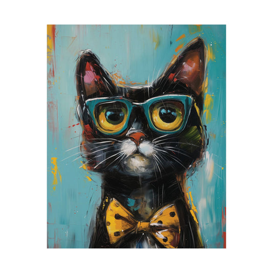 Gentlecat Printed Poster