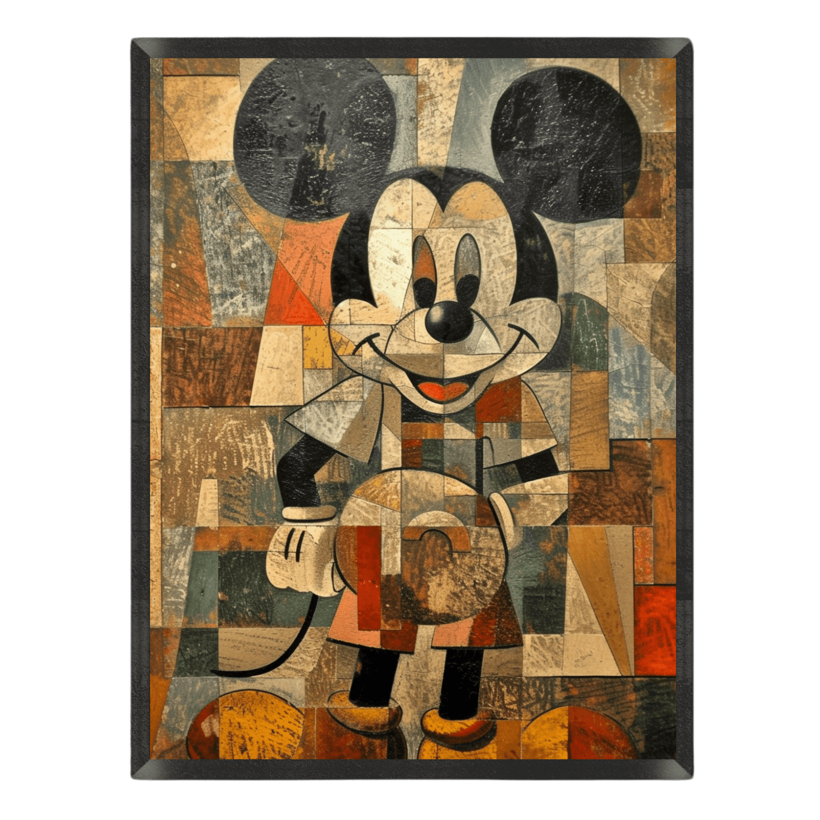 Cubist Mickey Mouse