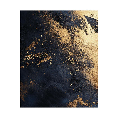 Midnight Metallic Dust Poster