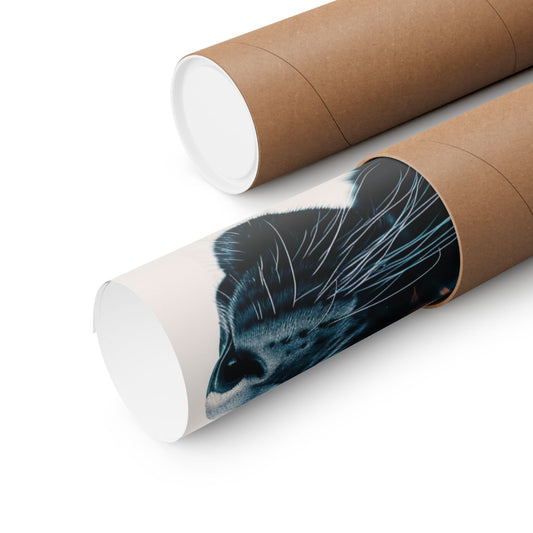 Amber Panther Printed Poster