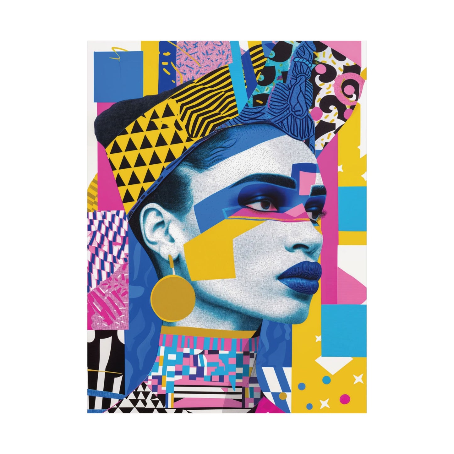 Neo Pop Queen Printed Poster