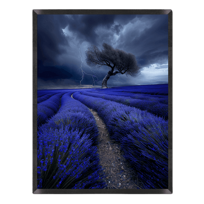 Lavender Storm Poster