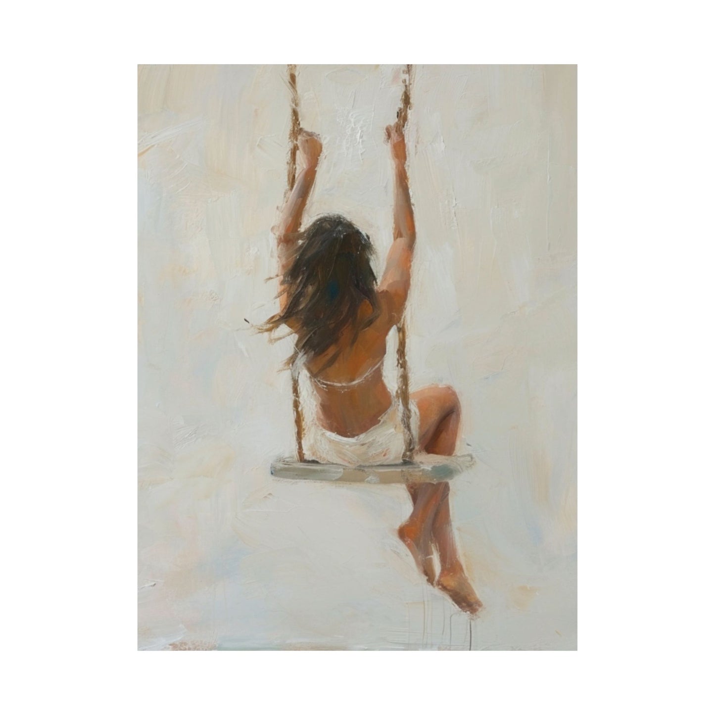 Weightless Moment Printed Poster