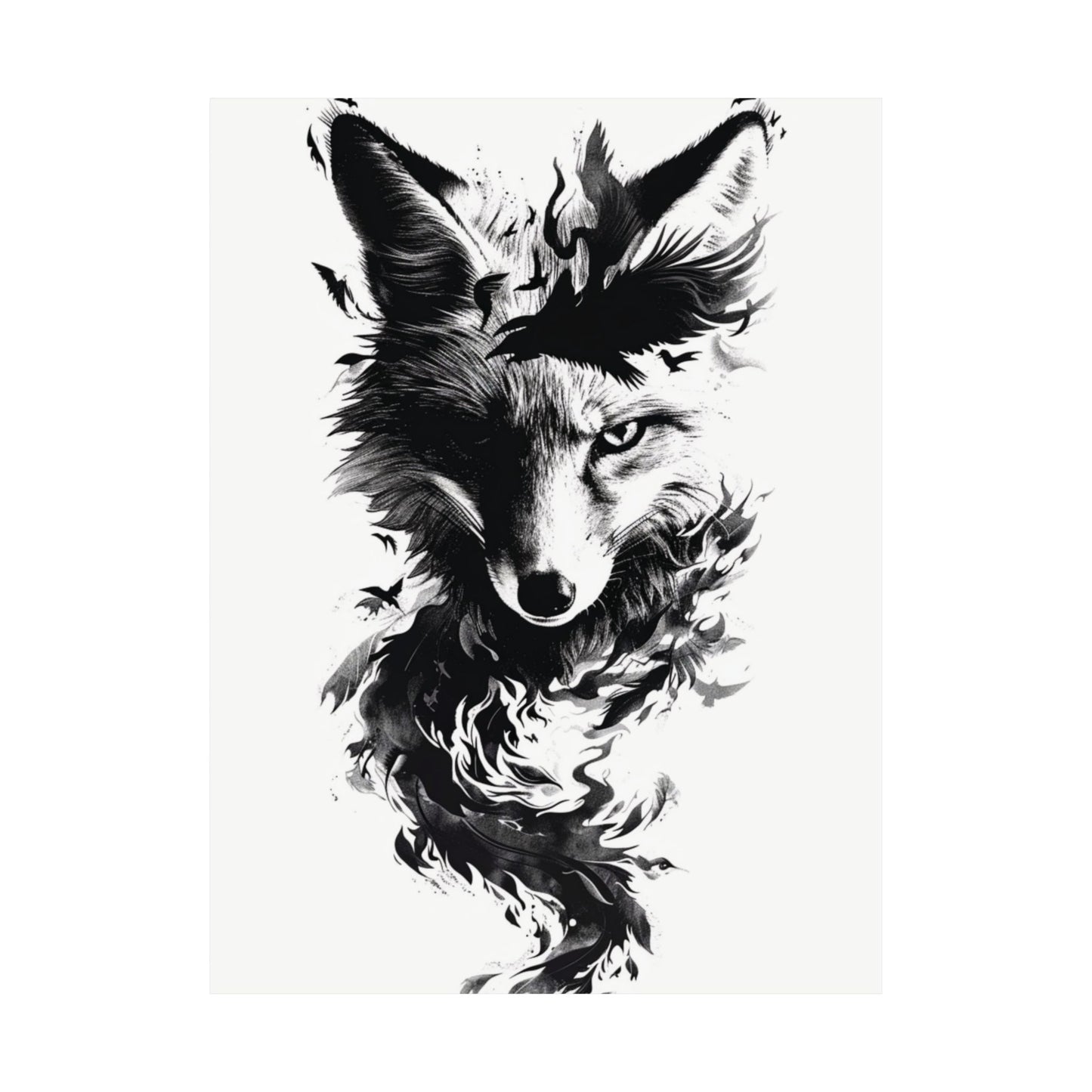 Spirit of the Fox Printed Poster