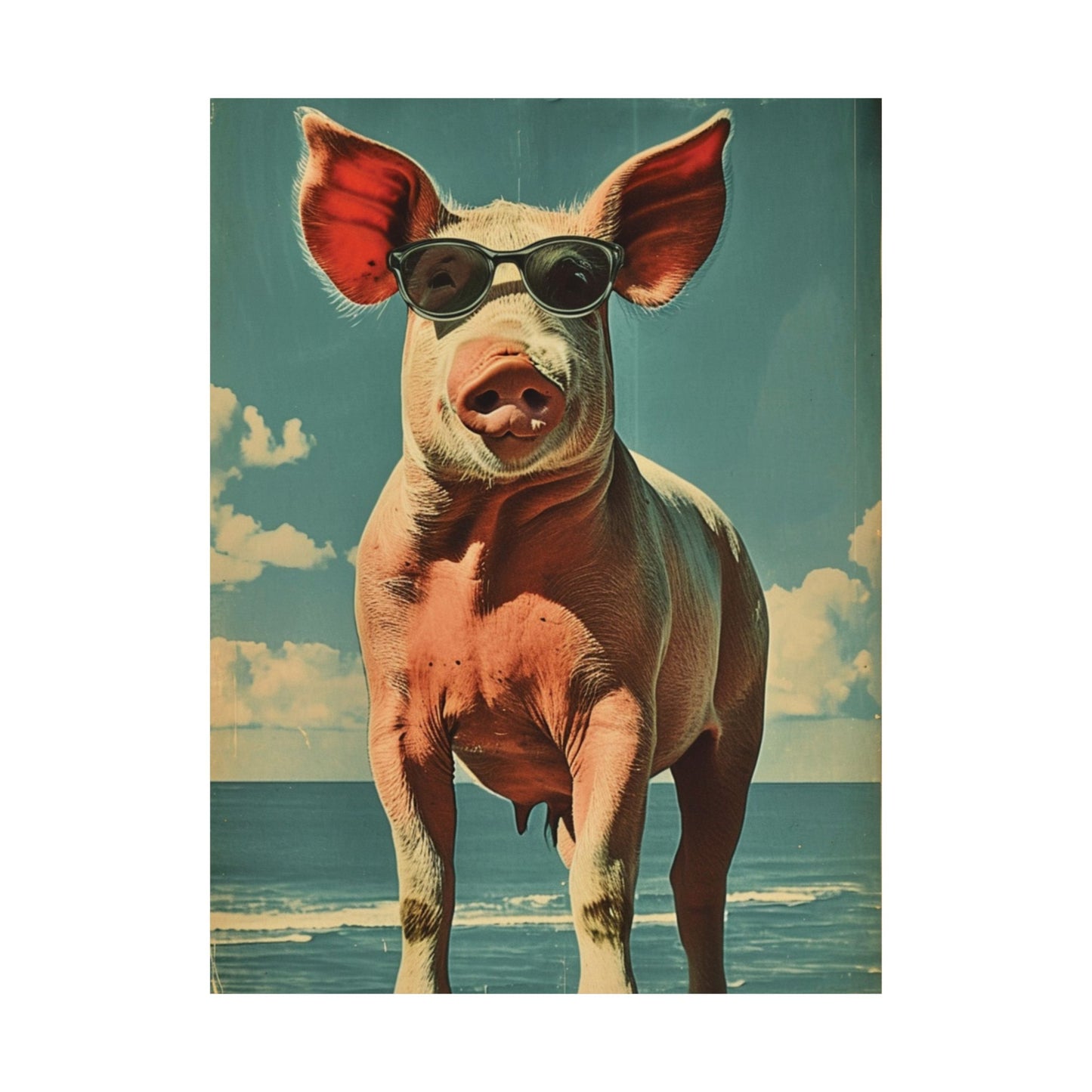 Beach Vibes Printed Poster