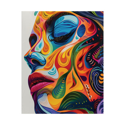 Chromatic Dream Woman Poster