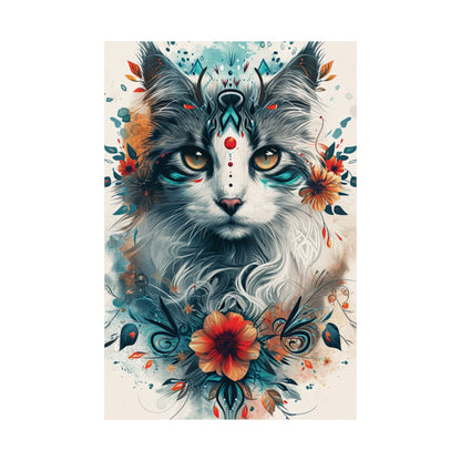 Mystic Cat Poster