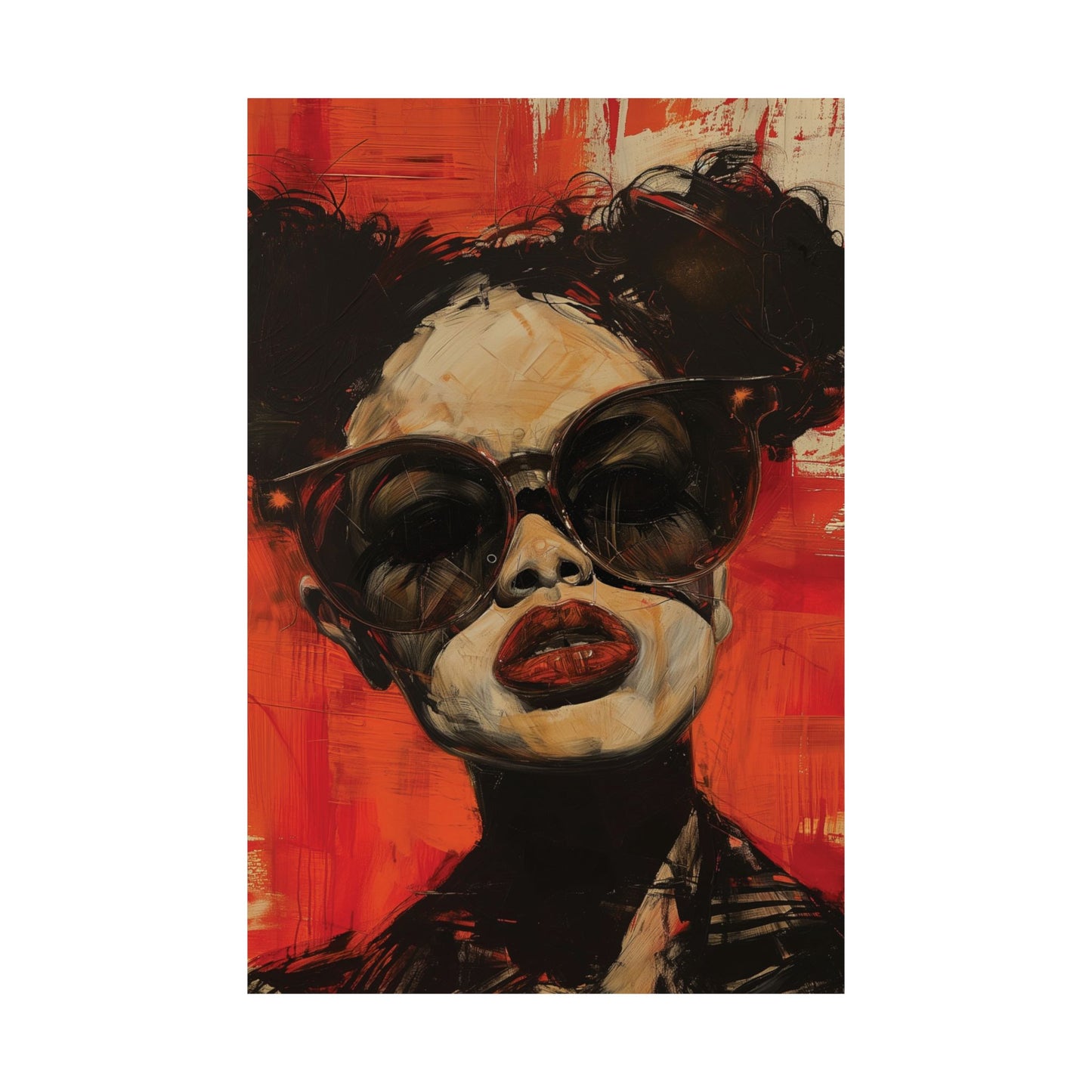 Bold Attitude Printed Poster