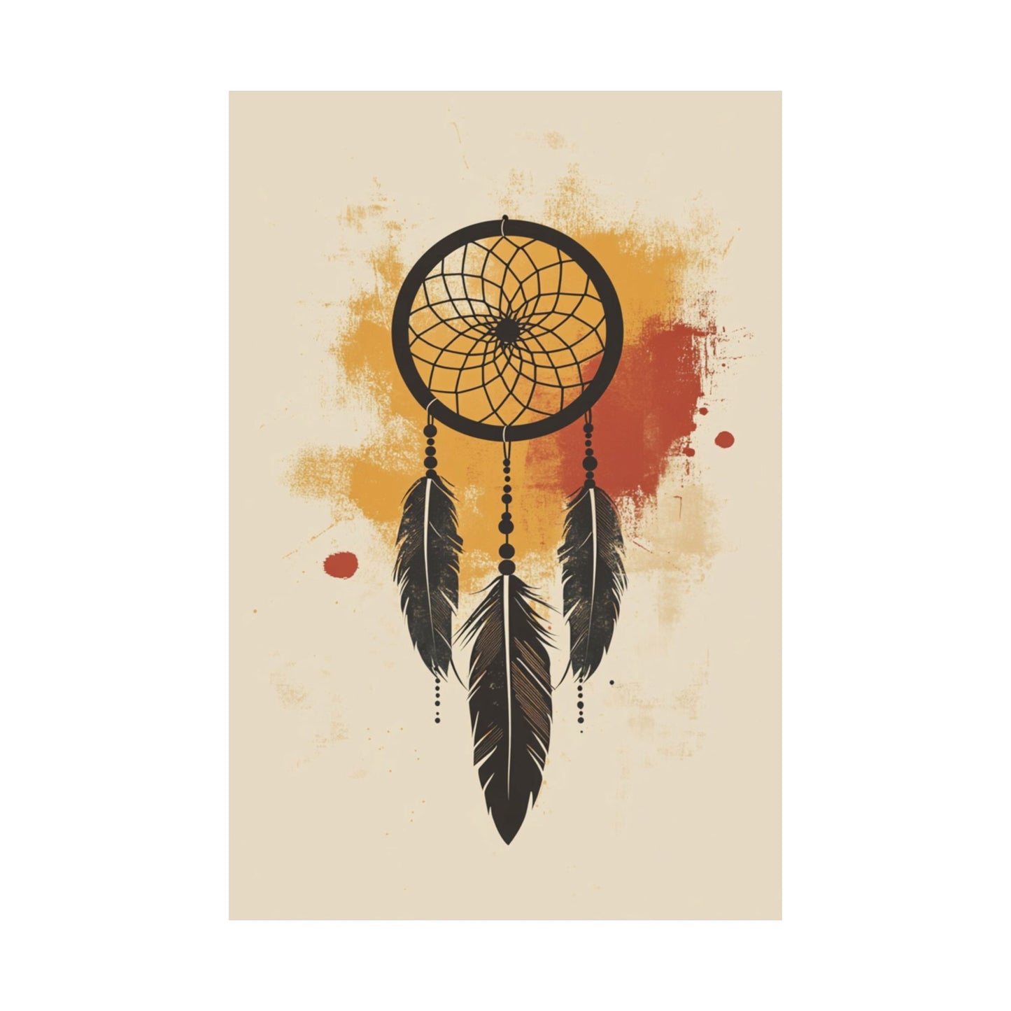 Boho Dreamcatcher Poster