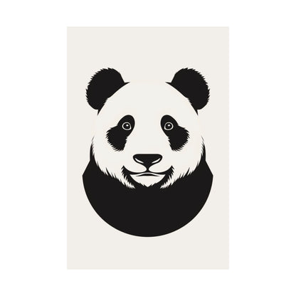 Minimalist Panda Poster
