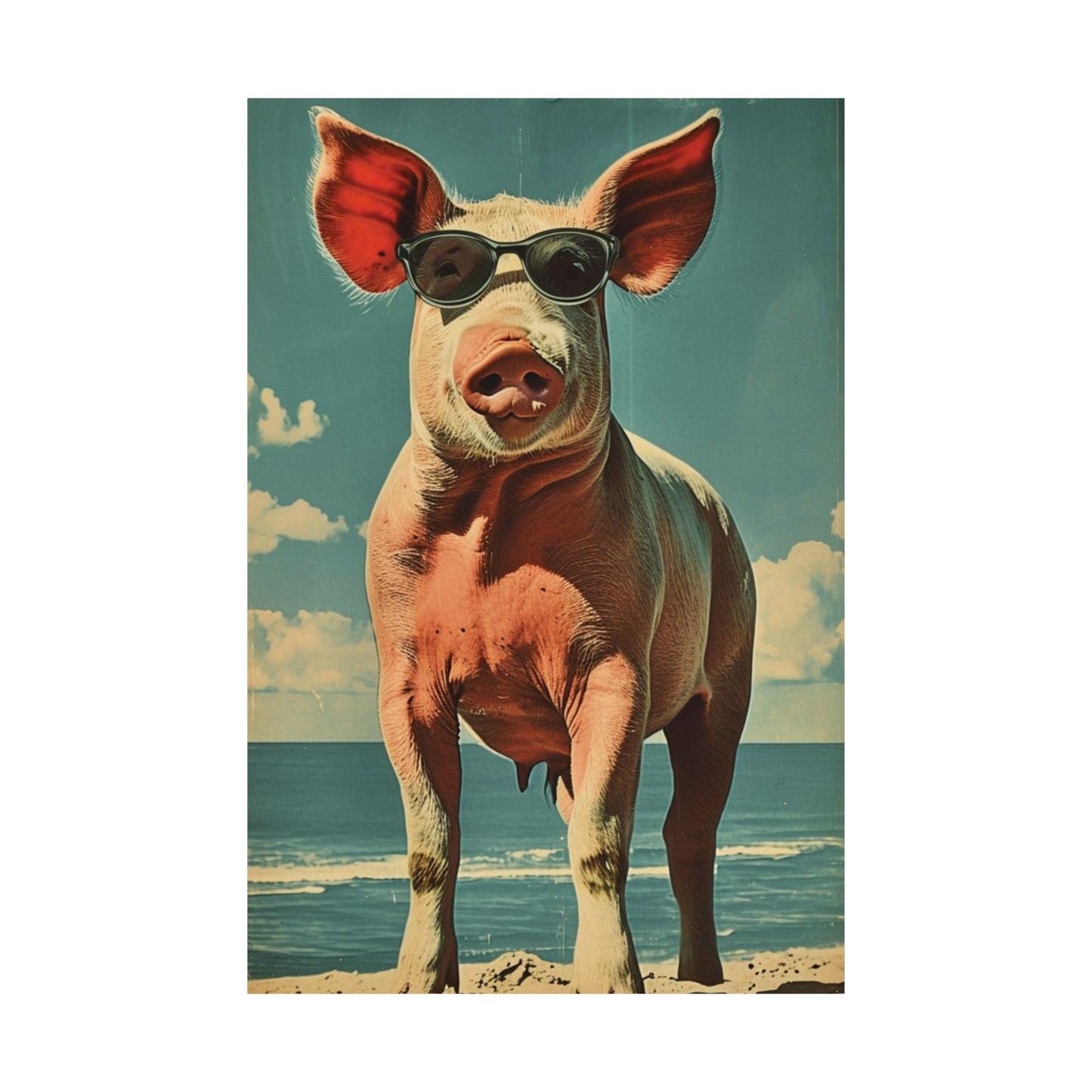 Beach Vibes Printed Poster