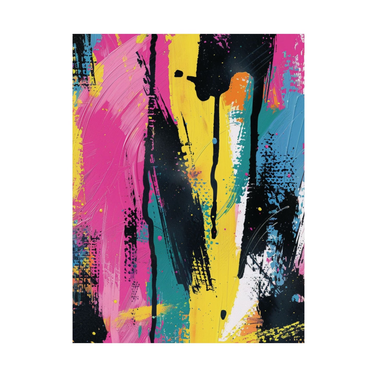 Vivid Flow Printed Poster