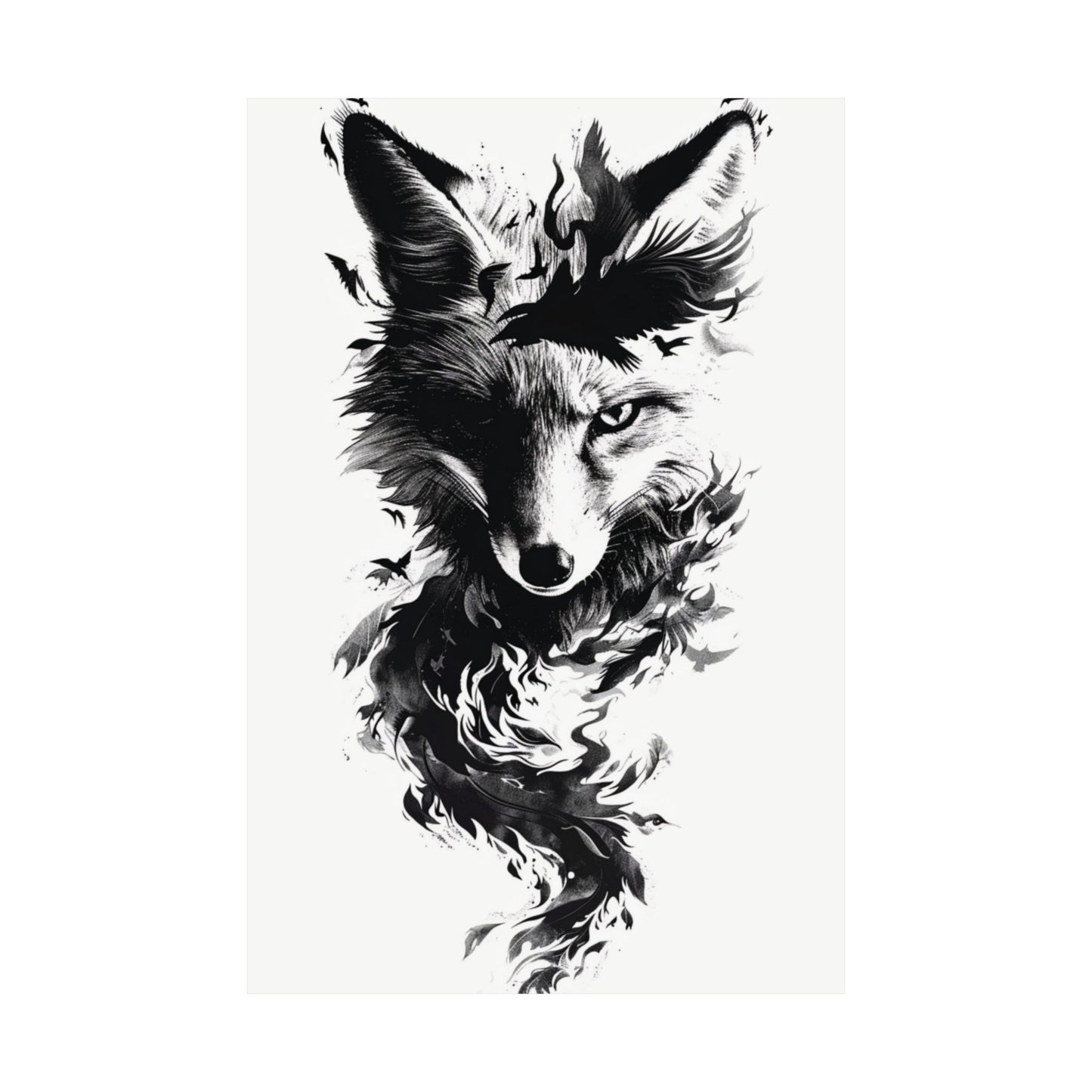Spirit of the Fox Printed Poster