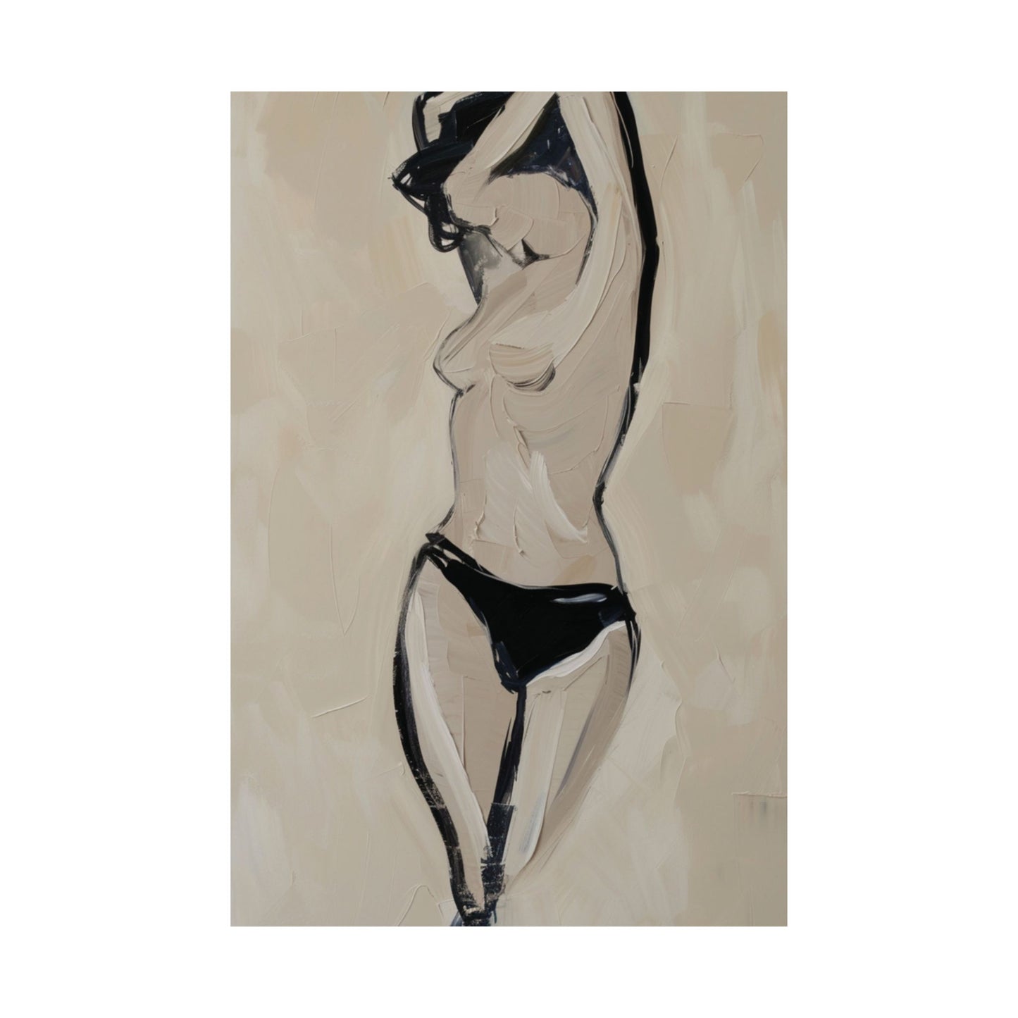 Minimal Grace Printed Poster