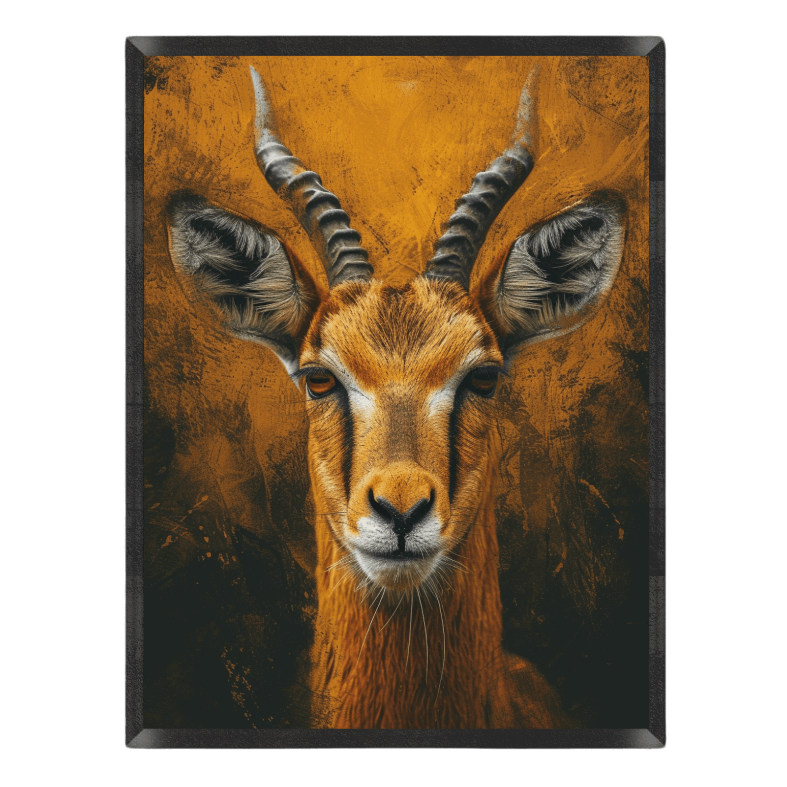 Golden Gazelle Portrait