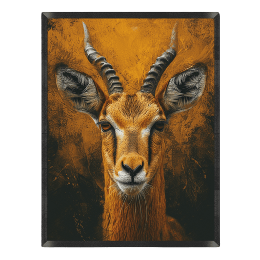 Golden Gazelle Portrait