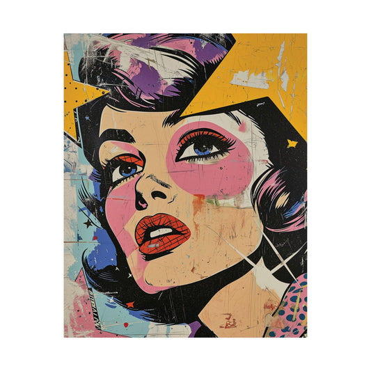 Pop Star Muse Printed Poster
