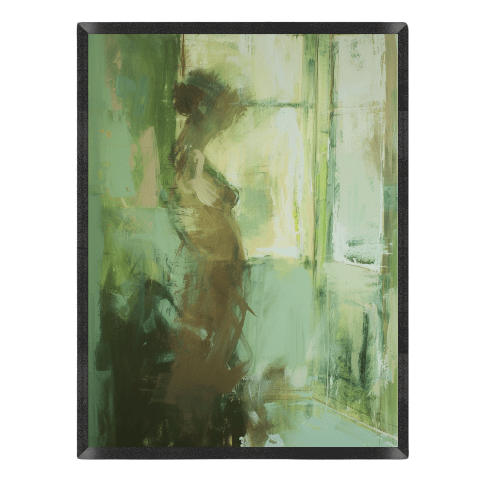 Abstract Woman by Window