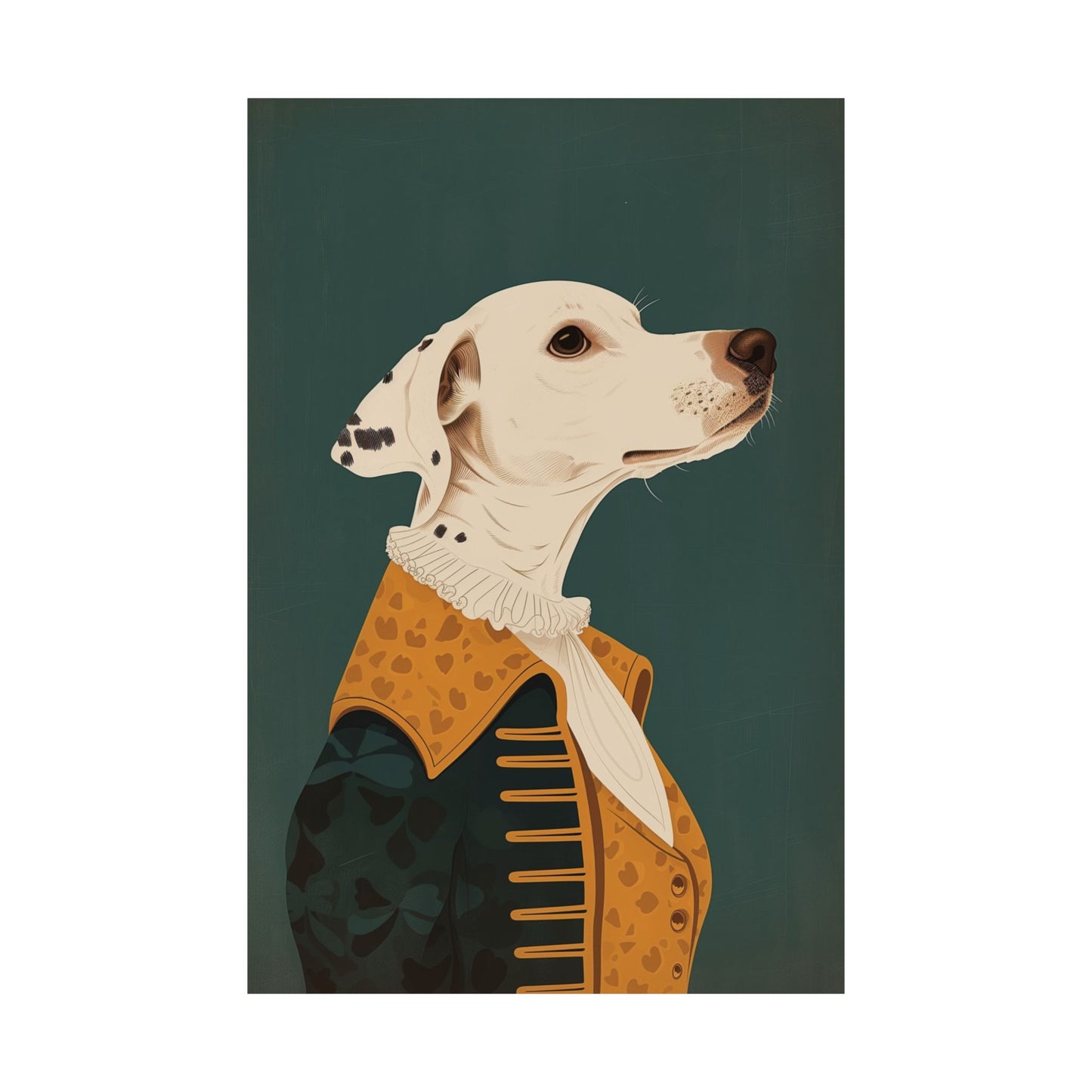 The Regal Dalmatian Printed Poster