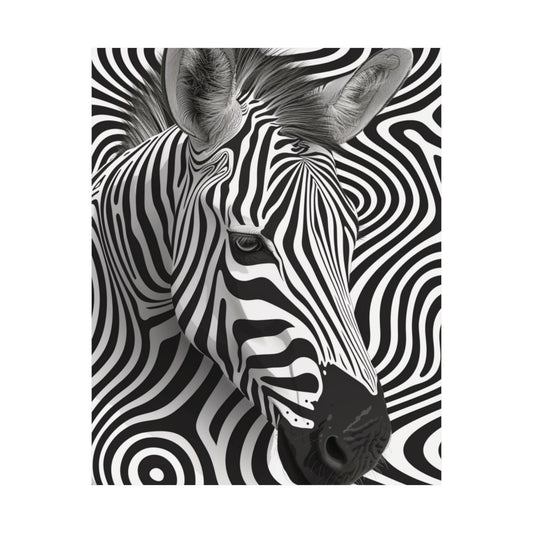 Monochrome Mirage Printed Poster