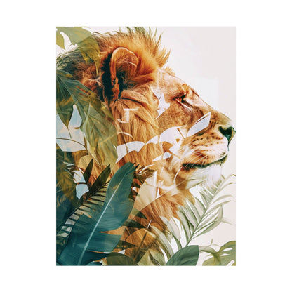 Jungle King Serenity Poster