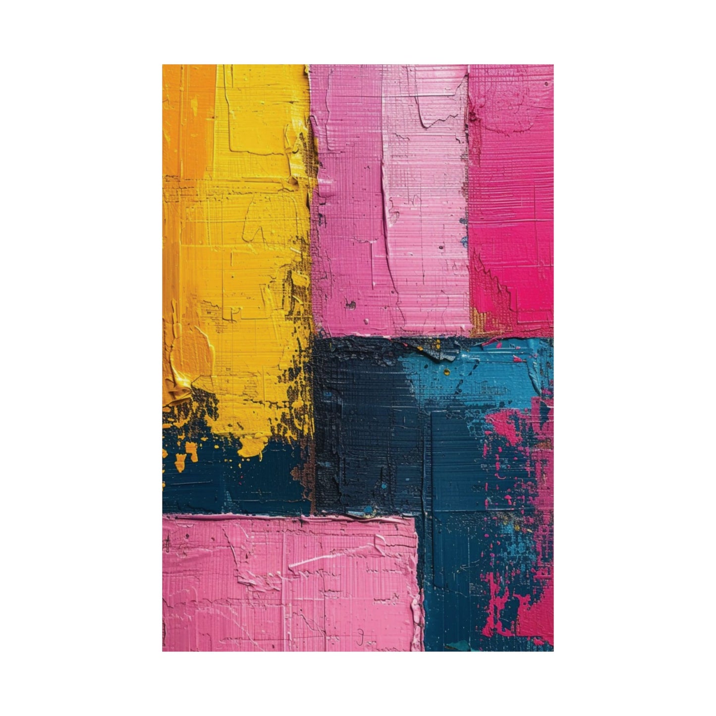 Urban Texture Printed Poster