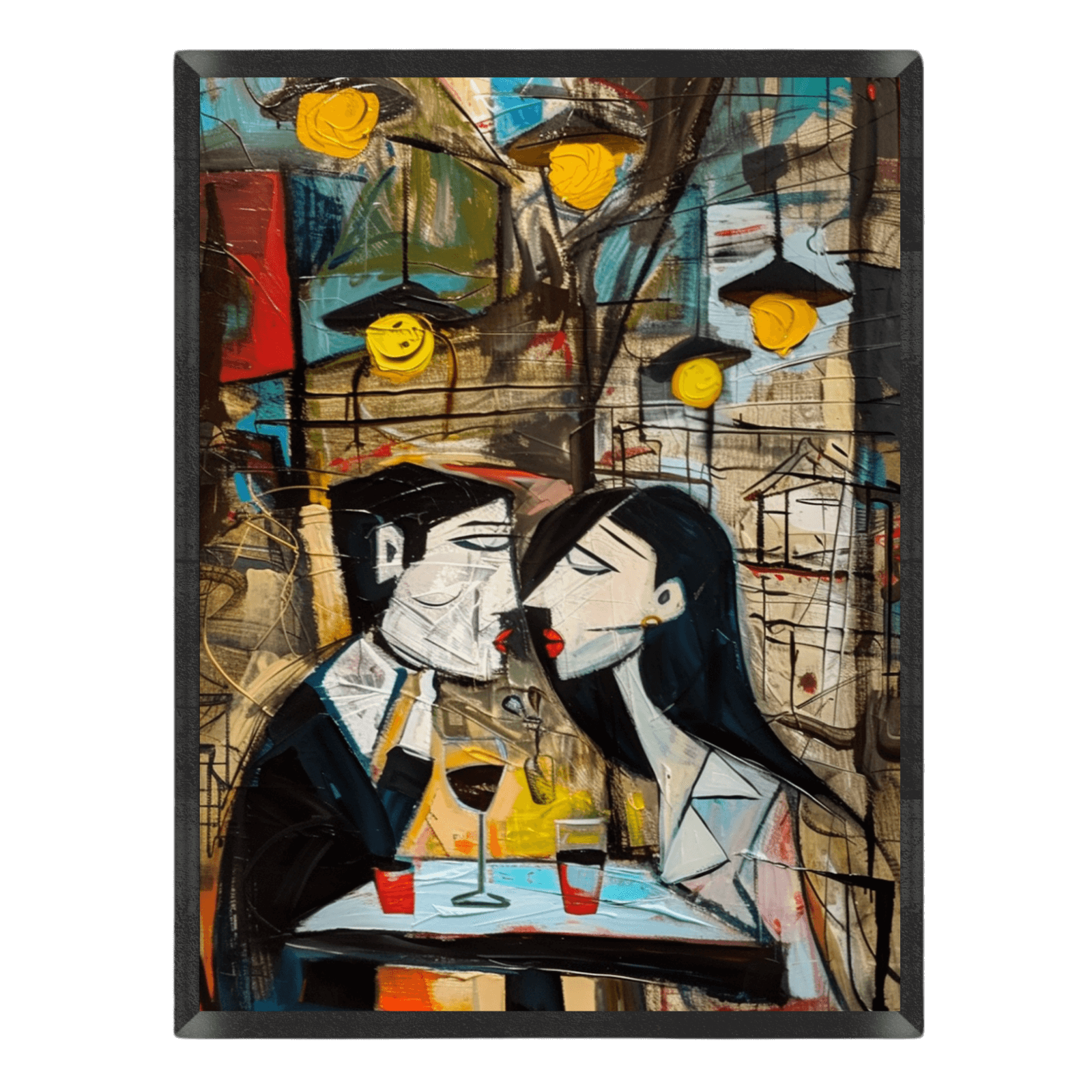 Couple at Wine Bar