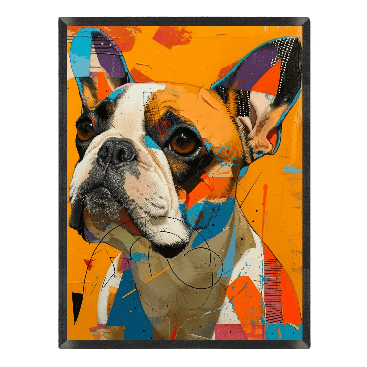 French Bulldog Pop Art