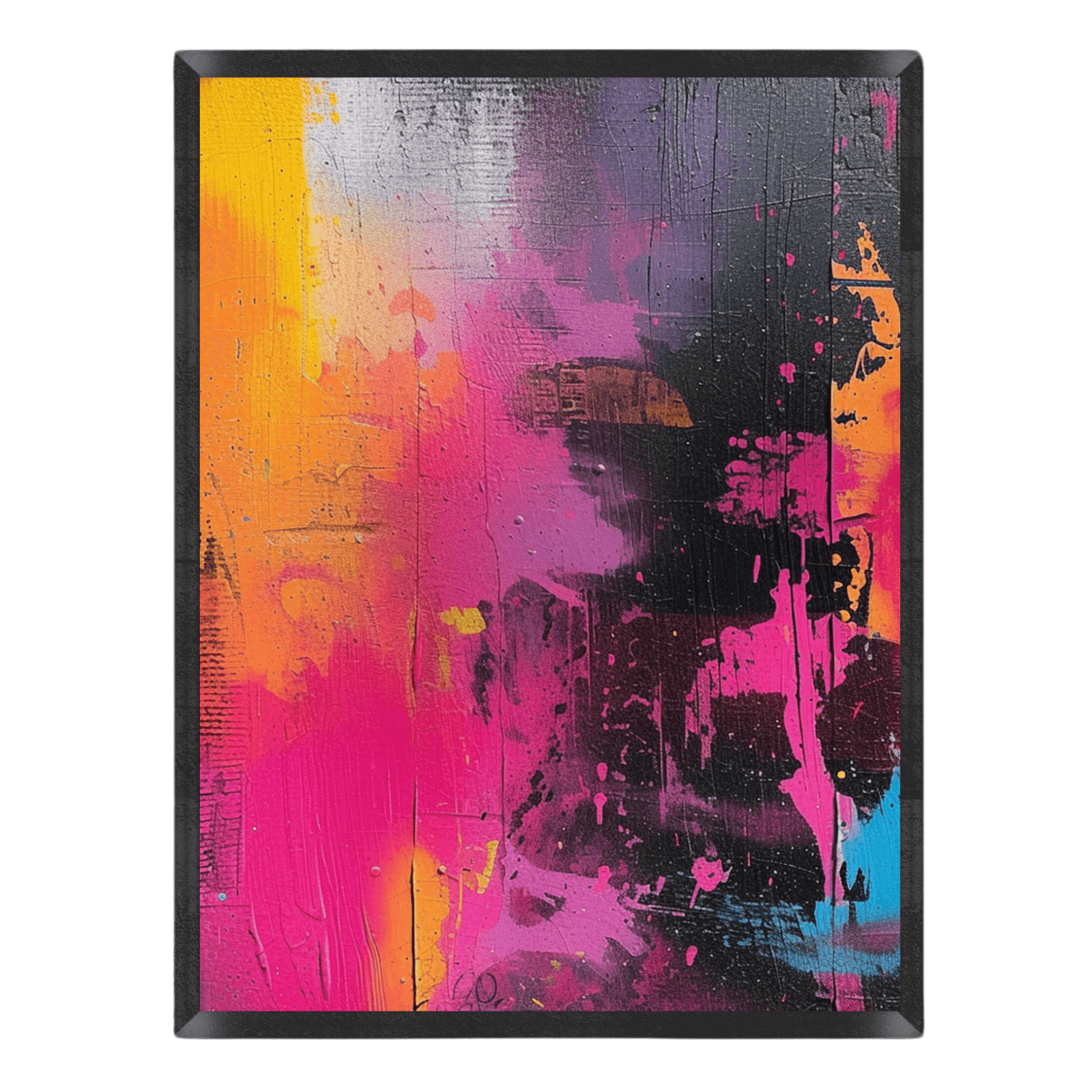 Electric Sunset Abstract